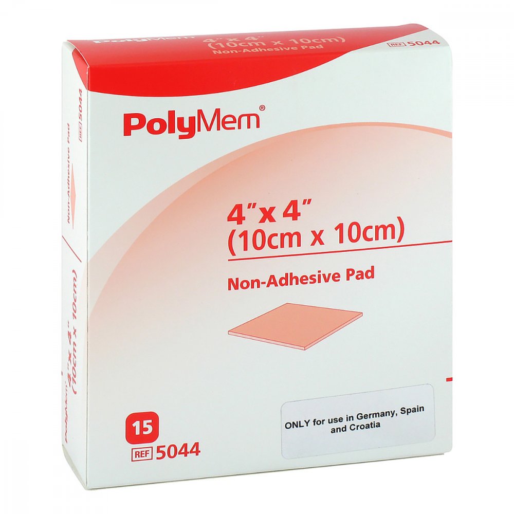 mediset clinical products GmbH Polymem Wund Pad 5044 00045362