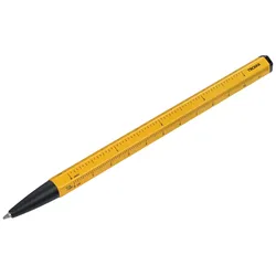 TROIKA® Kugelschreiber CONSTRUCTION BASIC gelb Schreibfarbe: schwarz