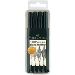 Faber-Castell, Malstifte, Tuschestift (4x)