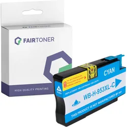 Kompatibel für HP OfficeJet Pro 8725 (F6U16AE / 953XL) Druckerpatrone Cyan