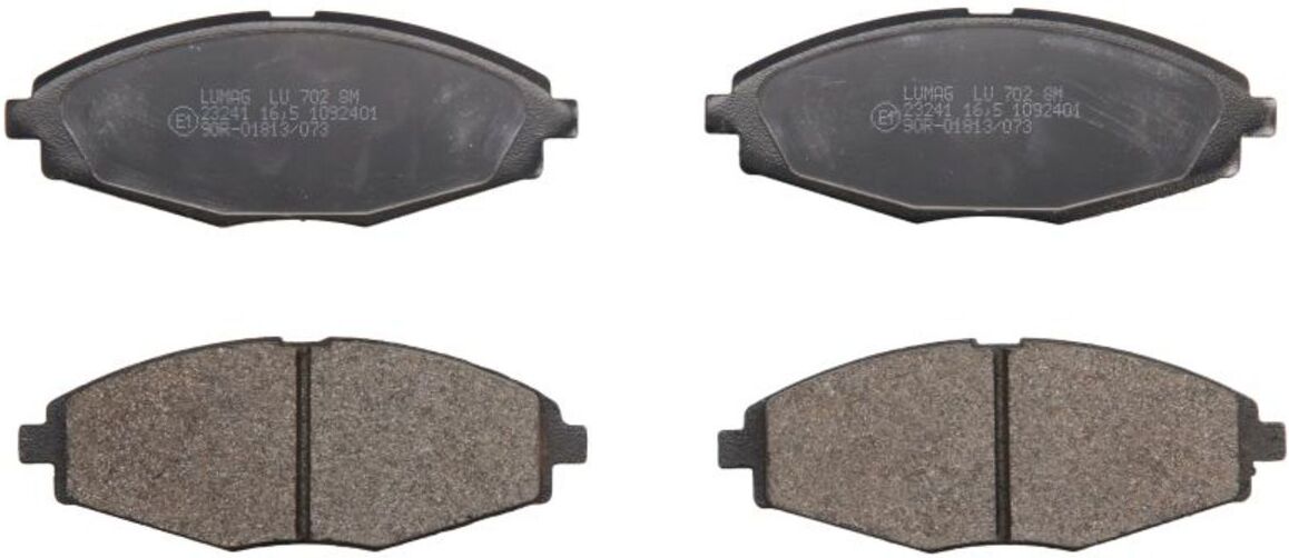 Bremsbelagsatz BRECK 23241 00 702 00, Vorne