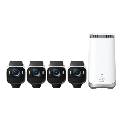eufyCam S3 Pro 4-Cam Kit White