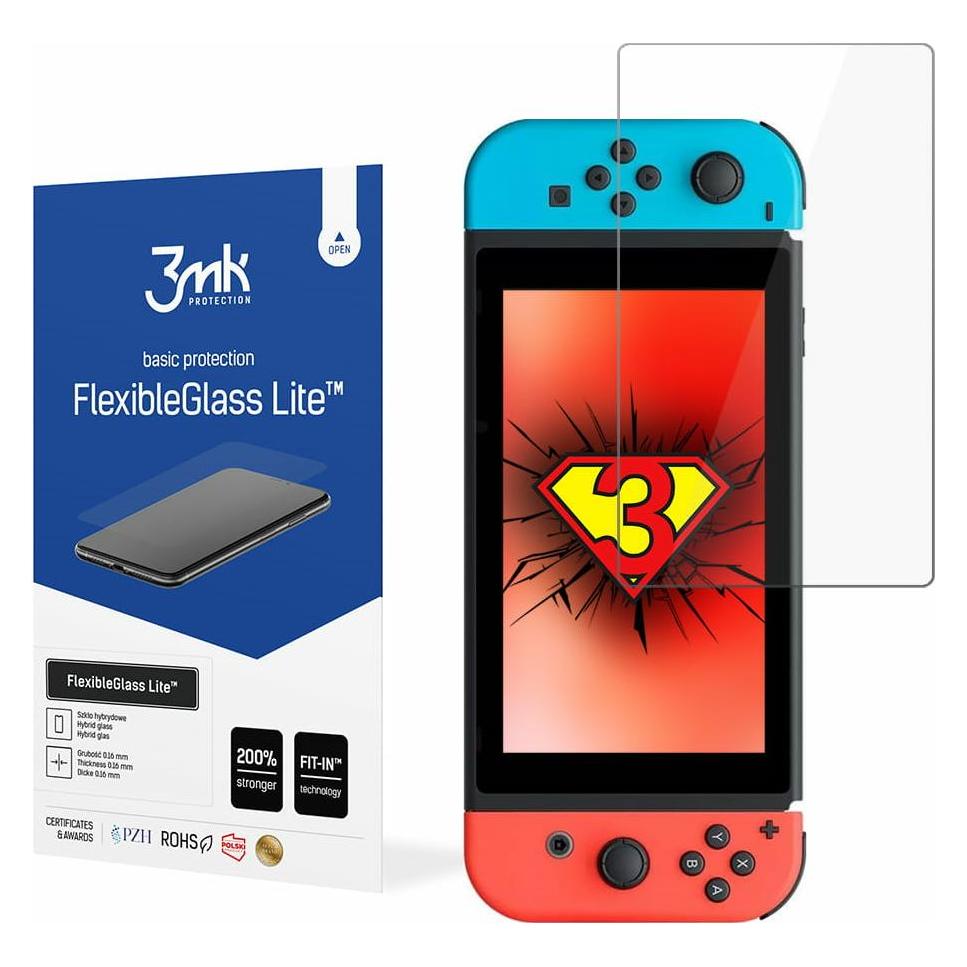 3MK Nintendo Switch - FlexibleGlass Lite? (Switch) (3mk FlexibleGlass Lite(399)-0)