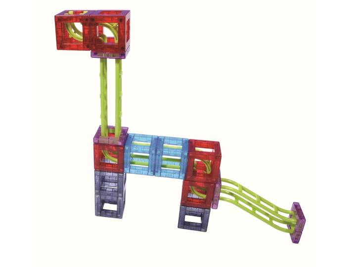 CHiLA Kugelbahn-Bausatz Qvolution Kugelbahn - Set, (Basic, 22-tlg)