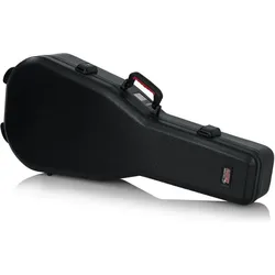 Gator GTSA-GTRDREAD TSA Series Case for Dreadnought (Gitarre), Instrumententasche + Koffer, Schwarz