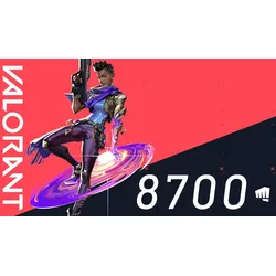 Valorant 80 USD - 8700 Riot Points