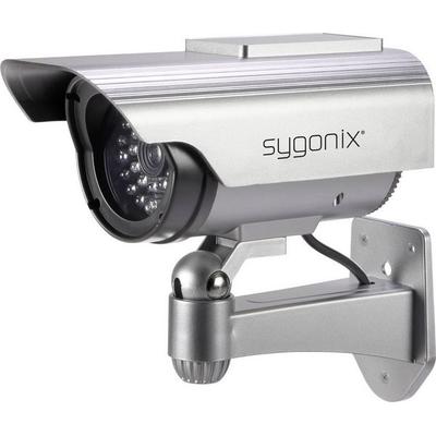 Sygonix SY-3420674 Kamera-Attrappe mit Solarmodul, mit blinkender LED