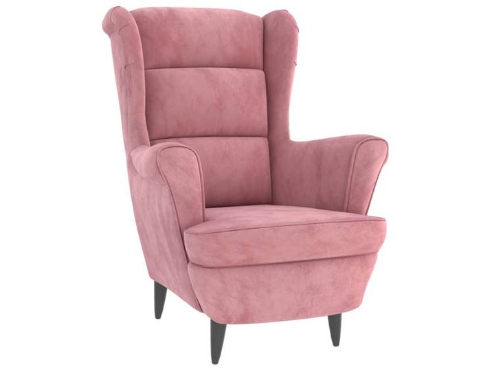 vidaXL Sessel, Loungesessel Rosa Samt