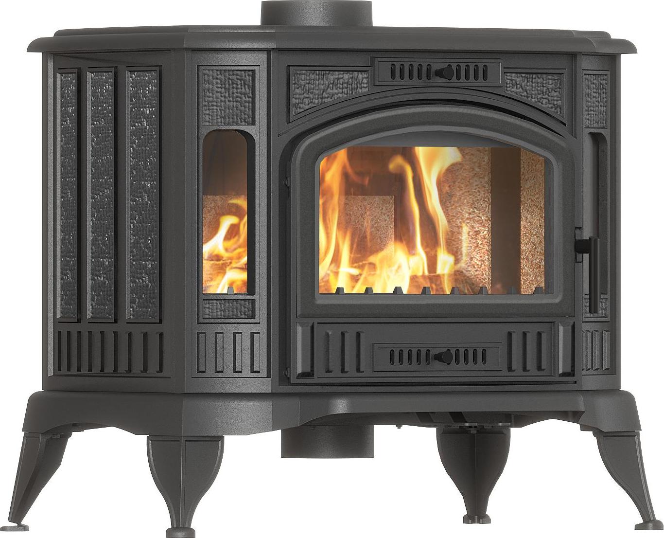 Kaminofen Gusseisen KRATKI K9 ECO Ø 130 8 kW