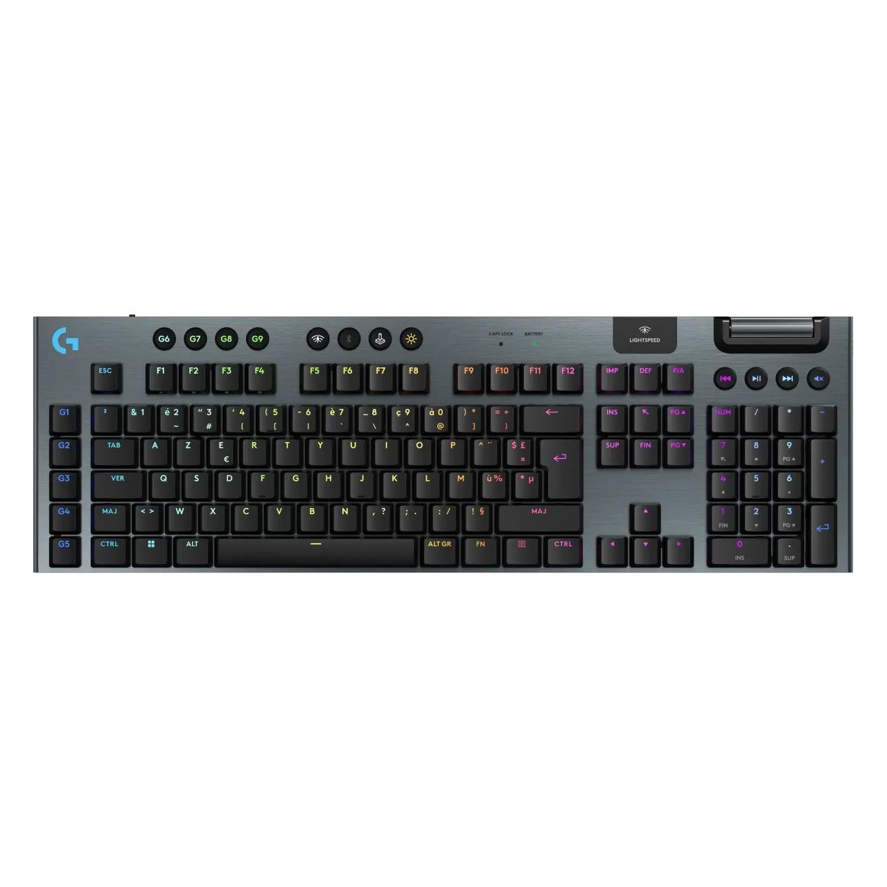 LOGITECH G915 X LIGHTSPEED WRLS G KB-BLACK-FRA-EMEA28I-935