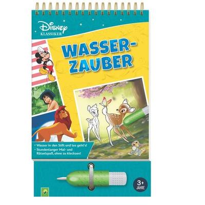 Disney Klassiker Wasserzauber - einfach mit Wasser malen, Gebundene Ausgabe von Schwager & Steinlein Verlag, Schwager & Steinlein, 978-3-8499-4528-2