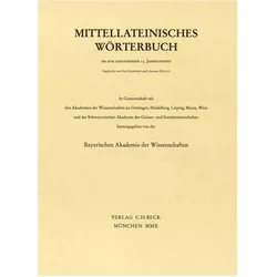 Mittellateinisches Wörterbuch 49. Lieferung (instupefactibi, Sachbücher