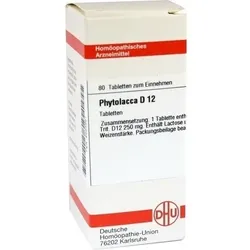 PHYTOLACCA D 12 Tabletten 80 St