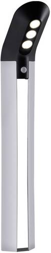 Paulmann 94252 Soley Solar-Außenstandleuchte mit Bewegungsmelder 1.22W Warmweiß Anthrazit