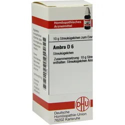 Ambra D 6 Globuli 10 g