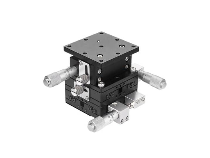 XYZ-Achsen Manueller Schlitten-Verschiebungstisch Optischer Feineinstelltisch LD40/60/80/90(LD90-C)