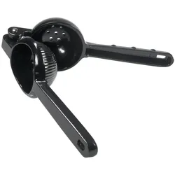 Limettenpresse, schwarz - Aluminium