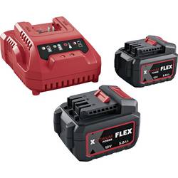 Flex 534910 P-Set 12-55 Q Werkzeug-Akku und Ladegerät 12 V 5 Ah