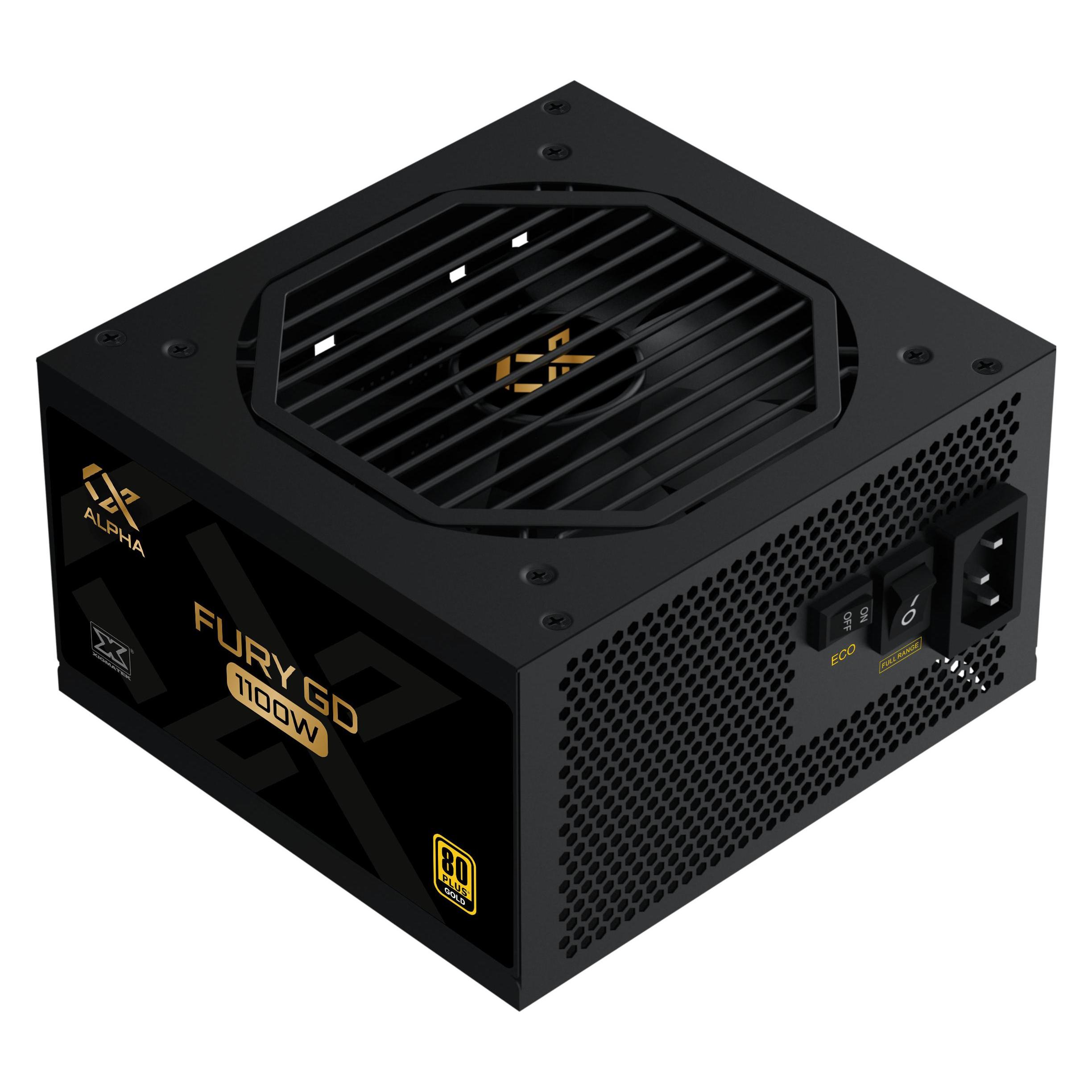 Xigmatek Alimentation ATX Fury - 1100W (Noir) (1100 W) (EN40535 EU)
