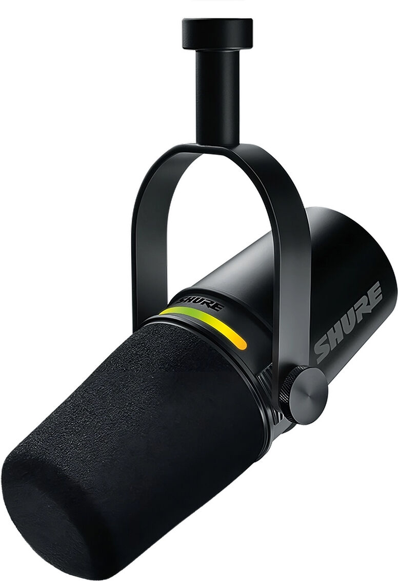Shure Mv7+ Usb-C/xlr Podcast Mikrofon - Svart