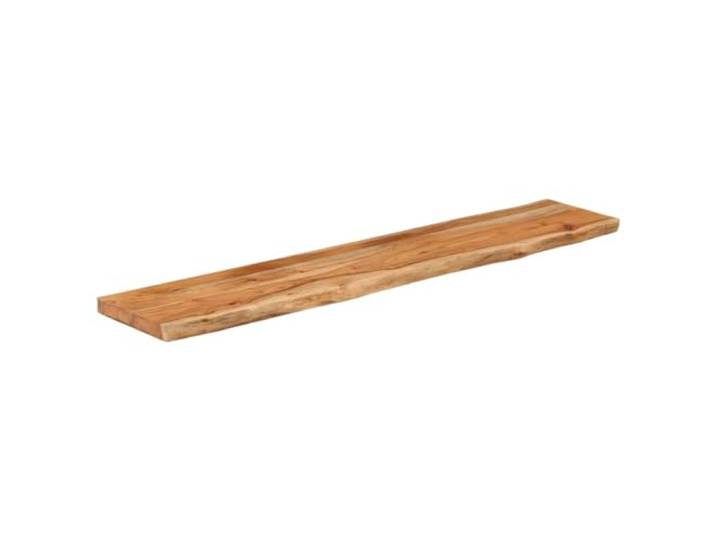 KTHLBRH Tischplatte 180 x 30 x 3,8 cm rechteckig aus Akazienholz Lebendige Kanten, mattes Finish, max. Belastung 150 kg, für Bar oder Büro