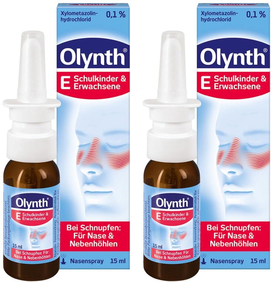 Olynth E 0,1 % Nasenspray Schulkinder und Erwachsene