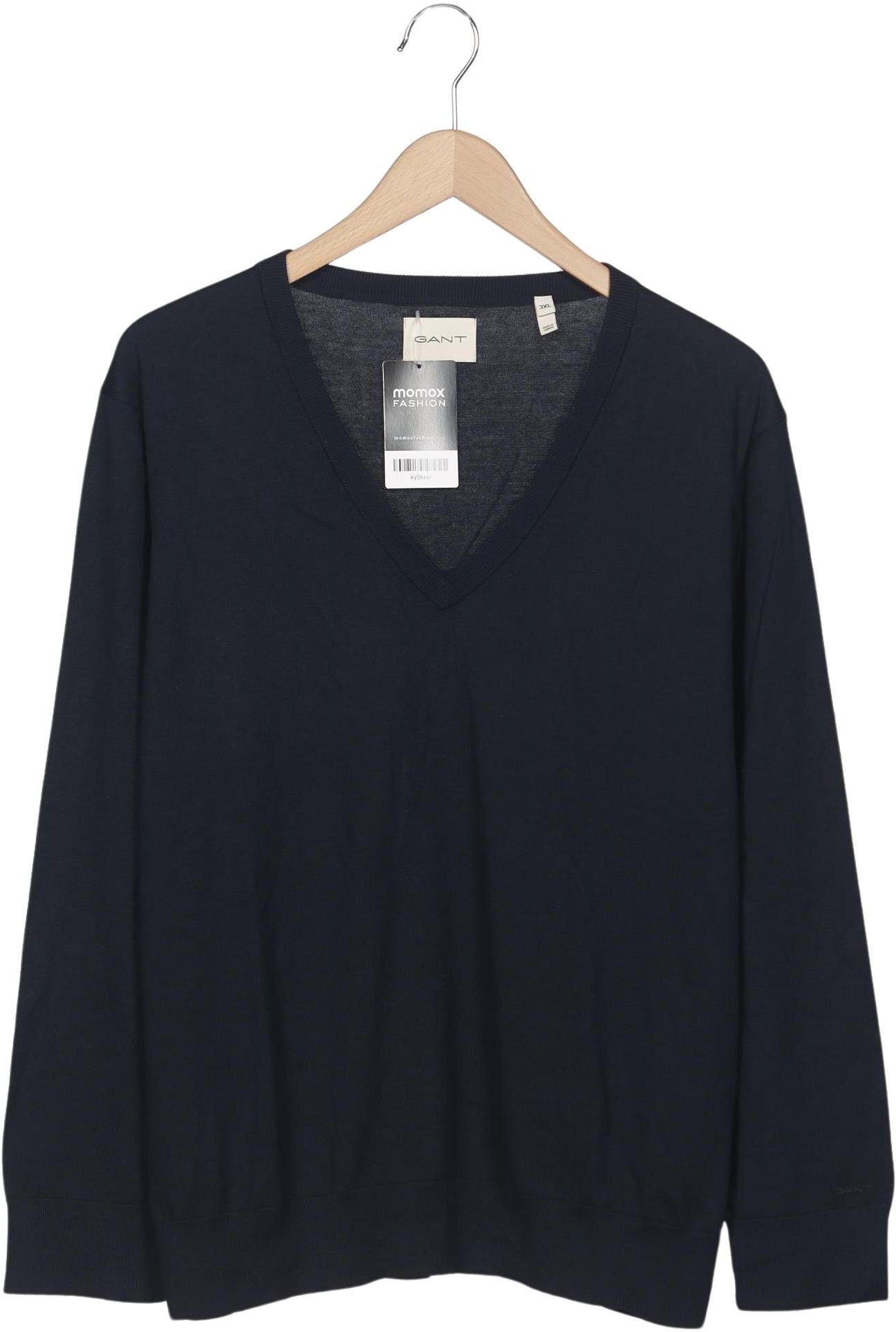 Gant Damen Pullover, Marineblau, Gr. 3Xl, Baumwolle / Modal - Second Hand
