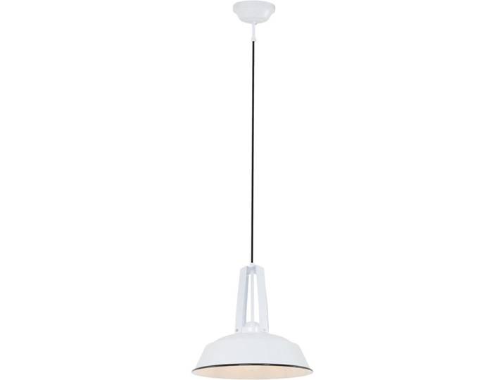 Pendelleuchte, Weiß Hochglanz, Metall, 42x45-200x42 cm, höhenverstellbar, Lampen & Leuchten, Innenbeleuchtung, Hängeleuchten, Pendelleuchten