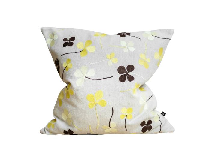 Fine Little Day Taie Clover 48x48 cm Yellow
