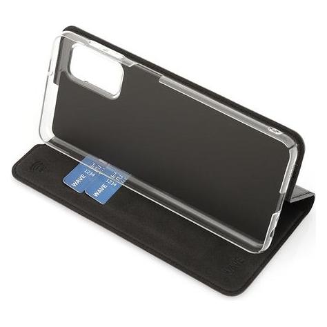 Wave BookCase -suojakotelo, Samsung Galaxy A32, musta (Samsung Galaxy A32 5G) (WAVE-BC-SS-A325G-BK)