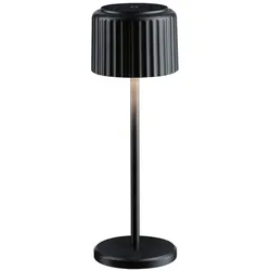 Paulmann Solar Akkuleuchte Else IP44 dimmbar 2700K Schwarz 94878
