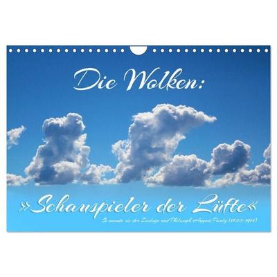 Die Wolken: 'Schauspieler der Lüfte' (Wandkalender 2026 DIN A4 quer), CALVENDO Monatskalender