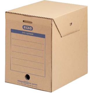 ELBA 6 Archivboxen tric system braun 24,0 x 34,1 x 31,5 cm (100421092)