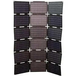 P2R, Solarpanel, Faltbares Solarpanel-Ladegerät für Leader Fox-Batterie und USB für Smartphone - PC (150 W, 3.50 kg)