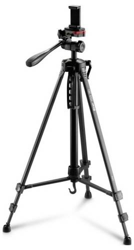 Hama Star 153 3D Dreibeinstativ Schwarz inkl. Smartphonehalter