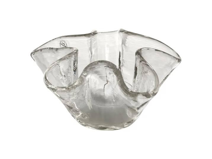 Teelicht Falena, Hergiswil, transparent, Glas
