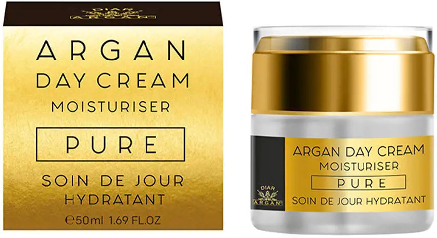 Diar Argan Crema De Día Hidratante de argán puro y manteca de karité 50 ml