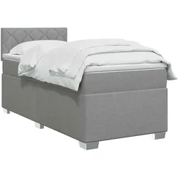 vidaXL, Boxspringbett, Boxspringbett (90 x 190 cm)