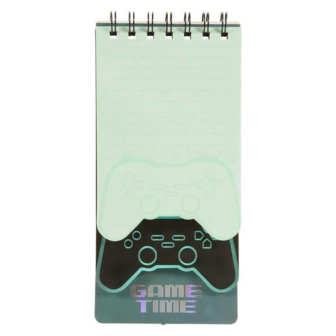 Idena Gaming - Spiralnotizblock - ca. 10 x 21 cm (10 x 21 cm) (65071516)