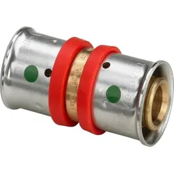 Kupplung mit SC-Contor VIEGA FONTERRA 1223 20, 5 St., Rotguss, 614720