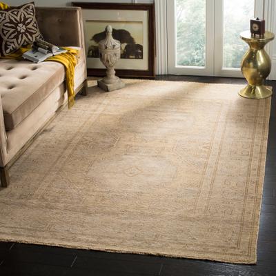SAFAVIEH Hand-knotted Izmir Laisha Traditional Oriental Wool Rug with Fringe