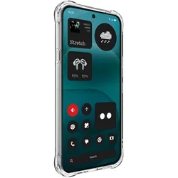 Imak Nothing Phone (4a) Pro – TPU-Hülle, transparent, stossfest (Nothing Phone (4a) Pro), Smartphone Hülle, Transparent