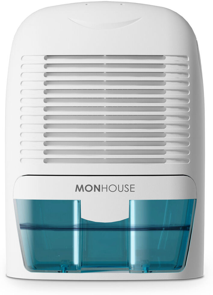 MONHOUSE 1500ml Dehumidifier - Portable and Compact Electric Moisture Absorber Turquoise 30cm H X 22cm W X 40cm D