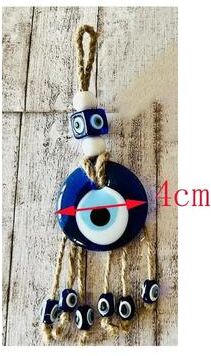 Inspire Essentials Blue Evil Eye Wall Hanging Lucky Protection Bead Home Decor 4