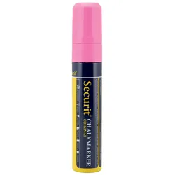 Securit® Flüssigkreidemarker – Rosa – Rechteckspitze 7-15mm