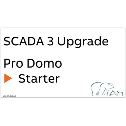 ABB AM-EIS-313-00 Upgr SCADA ProDomo Starter, Upgrade Code to existing Dongle Upgrade SCADA3 ProDomo Starter 2CQB100216C0051