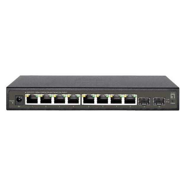 LevelOne GES-2110 Netzwerk-Switch Managed L2 Gigabit Ethernet (10/100/1000) Schwarz (10 Ports) (39810326)