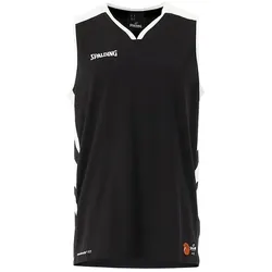 Spalding, Herren, Sportshirt, Legacy (S), Weiss, Schwarz
