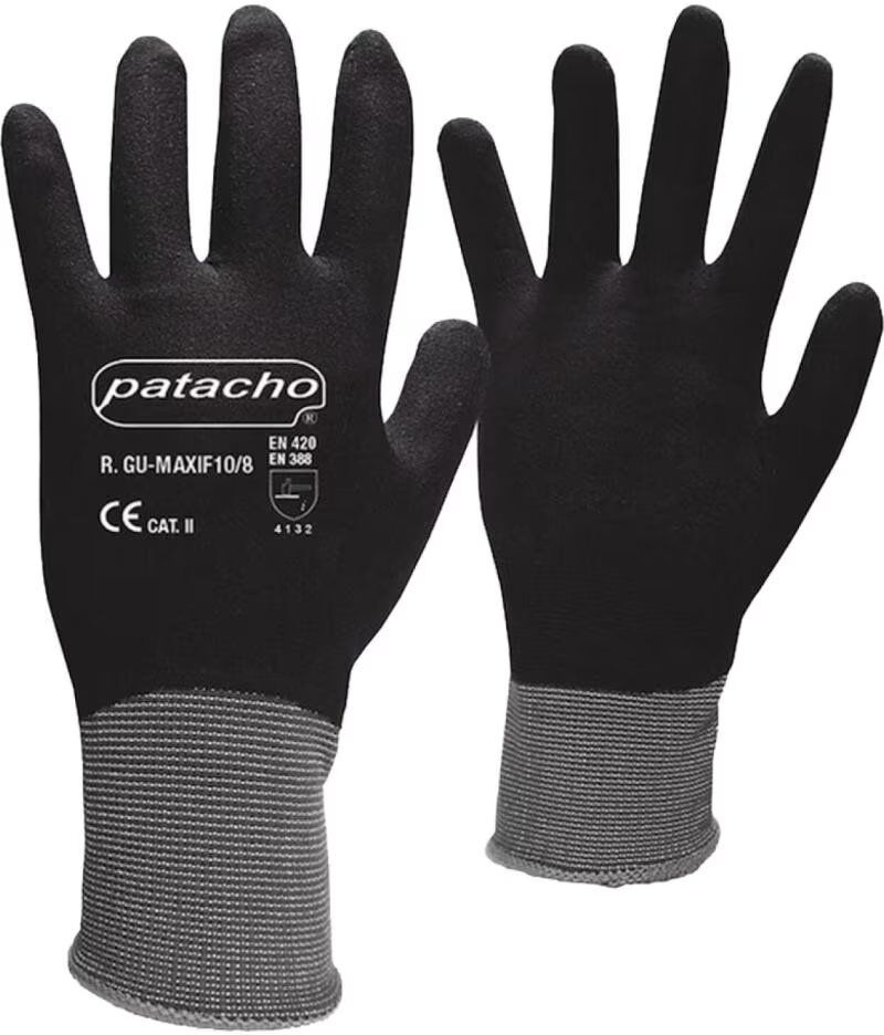 Guantes De Protección Y Señalización Patacho Negro Talla Única Unisex
