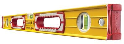 "Stabila 24 in. Aluminum Type 196 Heavy Duty Level 3 vial - 24"""